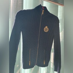 Navy Ralph Lauren Cotton Sweater